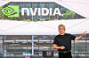 Nvidia CEO Jensen Huang speaks at the companywide convention at their T17 and T18 plots in Shilin-Beitou Technology Park in Taipei, Taiwan, on May 27. [AFP/YONHAP]