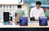 Samsung Electronics' Galaxy Z Flip 7 and Galaxy Z Fold 7 smartphones are displayed at a store in southern Seoul in this file photo taken on July 15, 2025. [YONHAP]