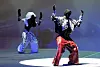 Robots dance to K-pop at the Galaxy Robot Park in Gangdong District, eastern Seoul, on May 15. [GALAXY CORPORATION]