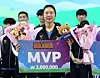 Volleyball player Yang Hyo-jin is named MVP of the January All-Star Game. [YONHAP]