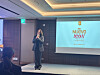 Maricarmen Martínez, minister of tourism for Nuevo León, delivers a presentation on the Mexican state’s tourism and its role as a host for the 2026 World Cup at the Lotte Hotel Seoul in Jung District, central Seoul, on Friday. [SEO JI-EUN]