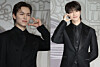 Seventeen members Vernon, left, and The8 [YONHAP]