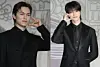 Seventeen members Vernon, left, and The8 [YONHAP]