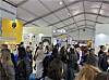 This photo, provided by the Korea Trade-Investment Promotion Agency on March 23, shows the Korean pavilion at Cosmoprof Worldwide Bologna 2025. [KOTRA]