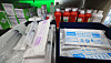 Syringes are displayed at a pharmacy in Bucheon, Gyeonggi. [NEWS1]