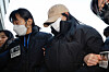 A woman accused of fatally poisoning another person with a drug-laced drink at a motel in Suyu-dong, Gangbuk District, northern Seoul, appears for a pretrial detention hearing at the Seoul Northern District Court in Dobong District, northern Seoul, on Feb. 12. [NEWS1]