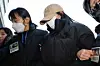 A woman accused of fatally poisoning another person with a drug-laced drink at a motel in Suyu-dong, Gangbuk District, northern Seoul, appears for a pretrial detention hearing at the Seoul Northern District Court in Dobong District, northern Seoul, on Feb. 12. [NEWS1]