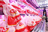 Harim chicken products are displayed inside a supermarket in Seoul on July 17, 2025. [YONHAP]