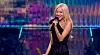 Rose speaks after receiving the International Song Of The Year award for ″APT.″ (2024) at a ceremony in Manchester, Britain, on Feb. 28. The Blackpink member released the hit along with U.S. pop star Bruno Mars. [SCREEN CAPTURE]