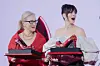 Actors Meryl Streep and Anne Hathaway during a press conference for the upcoming film “The Devil Wears Prada 2” at the Four Seasons Hotel Seoul in Jongno District, central Seoul, on April 8. [DANIELA GONZALEZ PEREZ]