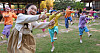 Children perform the original musical performance “Look at Me,” inspired by the folk song 'Miryang Arirang,' at Miryang Hyanggyo in Miryang on May 14. [MINISTRY OF CULTURE, SPORTS AND TOURISM]