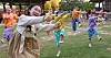 Children perform the original musical performance “Look at Me,” inspired by the folk song 'Miryang Arirang,' at Miryang Hyanggyo in Miryang on May 14. [MINISTRY OF CULTURE, SPORTS AND TOURISM]