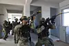 U.S. Forces Korea and Korean Army soldiers are seen during a joint military drill as part of the Freedom Shield exercise in Paju, Gyeonggi on March 19, 2025. [YONHAP]