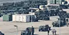 Military vehicles are seen parked at Camp Humphreys in Pyeongtaek, Gyeonggi ahead of the Freedom Shield exercise on March 9, 2025. [NEWS1]