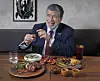 Mexican Ambassador to Korea Carlos Peñafiel Soto speaks during an interview over Mexican dishes and drinks at El Molino, a restaurant in Seongsu-dong, eastern Seoul, on Feb. 13. [PARK SANG-MOON]