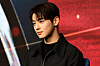 Singer and actor Cha Eun-woo poses during a press conference at Conrad Seoul hotel in Yeouido, Yeongdeungpo District, western Seoul on Dec. 22, 2022. [YONHAP]