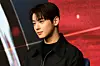 Singer and actor Cha Eun-woo poses during a press conference at Conrad Seoul hotel in Yeouido, Yeongdeungpo District, western Seoul on Dec. 22, 2022. [YONHAP]