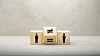 Male and female icons separated by a revolving equals signs on wooden cubes [GETTY IMAGES BANK]