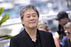 Director Park Chan-wook poses during a photocall with members of the jury at the 79th annual Cannes Film Festival at Palais des Festivals in Cannes, France, on May 12. [UPI/YONHAP]