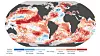 Sea surface temperature differences in April [JOONGANG ILBO]
