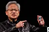 Nvidia founder and CEO Jensen Huang shows an RTX Spark chip during his keynote speech at GTC Taipei 2026 in Taipei, Taiwan, on June 1. [EPA/YONHAP]
