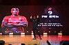 Colombian footballer John Montaño waves to fans and officials at Bucheon FC’s 2026 season launch event on Feb. 22. The 2026 season marks Bucheon FC’s first-ever campaign in the top division in the club’s history. [PARK JUNG-HUN]