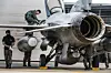 Korean pilots on a KF-16 fighter jet during the Freedom Flag air drills shared on April 23 [AIR FORCE]