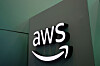 The Amazon Web Services' logo is seen during the CERAWeek energy conference 2026 in Houston, Texas on March 24. [REUTERS/YONHAP]