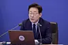 President Lee Jae Myung speaks during the senior staff meeting at the Blue House in Jongno District, central Seoul, on May 28. [JOINT PRESS CORPS]