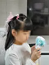 A picture of a 7-year-old child with autism who was allegedly beaten by the child's mother's boyfriend, in a separate care facility [JOONGANG ILBO]