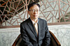 Brain-computer interface scientist and National People's Congress of China delegate Yao Dezhong poses for pictures during an interview with Reuters in Beijing on March 7. [REUTERS/YONHAP]