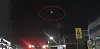 An object believed to be a meteor falls from the sky on Friday evening. [YONHAP]