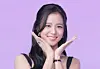 Blackpink member Jisoo poses during a press conference for the Netflix original series ″Boyfriend on Demand″ in Jongno District, central Seoul, on Feb. 26. [NEWS1]