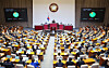 The National Assembly passes a 26.2 trillion won supplementary budget bill to response to the Middle East crisis during a plenary session at the parliament in Yeouido, western Seoul, on April 10, 2026. [NEWS1]