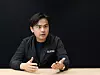 Charles Wong, co-founder and CEO of San Francisco-based startup Bifrost, speaks during an interview with the Korea JoongAng Daily at southern Seoul's Coex on May 20. [AWS]