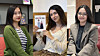From left: Soh Jue Shuen, a master's student at Sungshin Women's University who got Level 6 in the Test of Proficiency in Korean (Topik) in 2024; Jale Azizova from Azerbaijan, who works in the overseas sales department of an aesthetic cosmetics company and got a Level 6 in 2023; and Elsha, a master's student at Hongik University who got Level 6 in 2023 and this year pose for photos after an interview with the Korea JoongAng Daily.