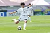 Kim Kyong-yong of Naegohyang Women's FC scores against Tokyo Verdy Beleza in the final of the Asian Football Confederation Women's Champions League at Suwon Stadium in Suwon, Gyeonggi Province, on May 23. [YONHAP]