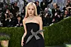 Blackpink's Rosé poses for photos at the 2026 Met Gala celebrating ″Costume Art″ at the Metropolitan Museum of Art in New York on May 4. [AP/YONHAP]