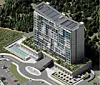 A rendering of a Marriott hotel potentially set for construction in the Andong Cultural Tourism Complex in North Gyeongsang is seen in this image provided by the provincial government. [NORTH GYEONGSANG]