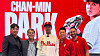 The Philadelphia Phillies signs with Park Chan-min, center, on May 23. [SCREEN CAPTURE]