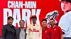 The Philadelphia Phillies signs with Park Chan-min, center, on May 23. [SCREEN CAPTURE]