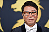 Lee Soo-man arrives at the Asian Hall of Fame Induction Ceremony at The Biltmore Los Angeles in Los Angeles on Nov. 1, 2025. [AP/YONHAP]