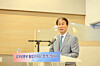 Kwon Oh-eul, minister of patriots and veterans affairs, delivers opening remarks at a press briefing held at the Defense Convention Center in Yongsan District, Seoul, on May 29. [MINISTRY OF PATRIOTS AND VETERANS AFFAIRS]