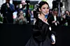 aespa's Karina departs The Carlyle Hotel prior to attending the 2026 Met Gala celebrating ″Costume Art″ at the Metropolitan Museum of Art in New York on May 4. [AP/YONHAP]