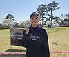 Kim Seo-ah, who finished tied for fourth after aiming for a top-30 result, is seen during the Siena Open, the opening event of the 2026 KLPGA Tour season, in Yeoju, Gyeonggi, on April 5. [KO BONG-JUN]