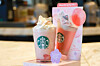 The Cherry Blossom White Peach Frappucino [STARBUCKS KOREA]