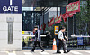 The entrance to the Samsung Biologics facility in Songdo, Incheon, on May 4. [KIM KYOUNG-ROK]