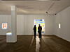 Two visitors observe an artwork in Heredium, an art gallery in Dong District, Daejeon. [HEREDIUM]