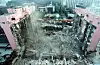 The photo shows the scene of the Sampoong Department Store collapse in Seocho-dong, Seocho District, Seoul, on June 29, 1995. [YONHAP]