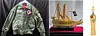 From left, a Korean Air Force flight jacket, a golden turtle ship model and gold norigae (traditional Korean accessory) gifted by President Lee Jae Myung and first lady Kim Hea Kyung to Philippine President Ferdinand Marcos Jr. and his wife on March 3. [BLUE HOUSE]